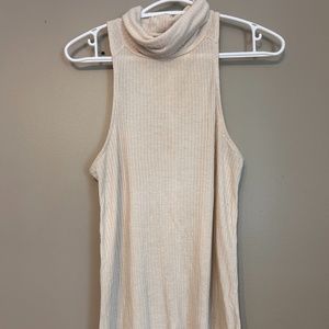 Express Sleeveless Turtleneck
